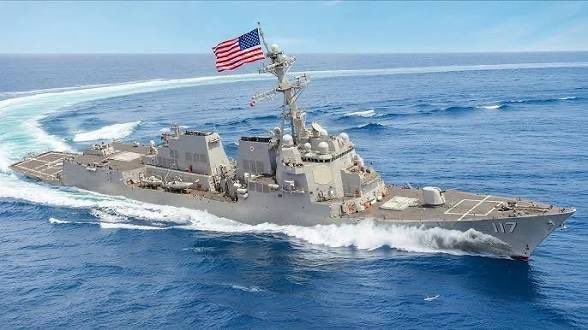 US navy said 