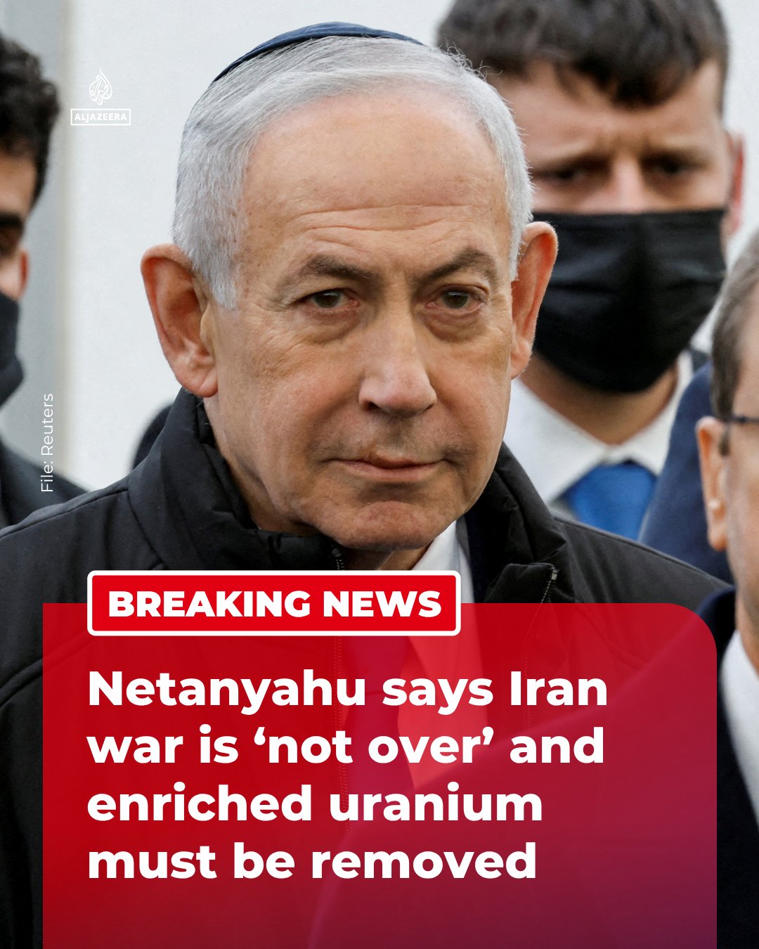 Netanyahu says Iran war